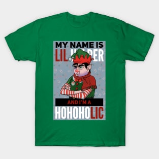 Santa's Little Helper HoHoHolic T-Shirt